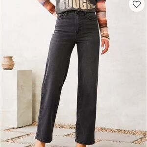 Hidden Black Wide Leg Jean